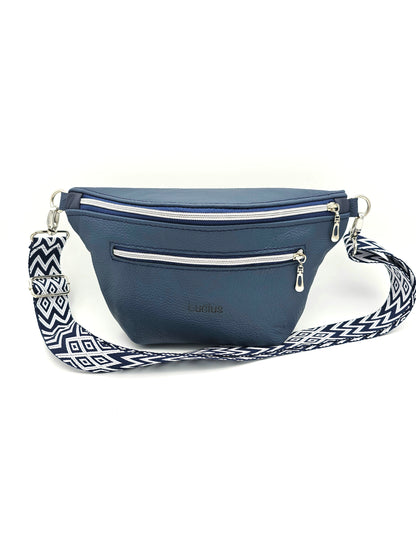 Crossbody Bag Big Clivia - Dunkelblau Variante 1