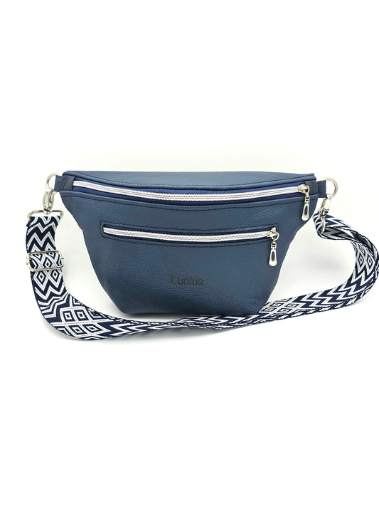 Crossbody Bag Big Clivia - Dunkelblau Variante 1