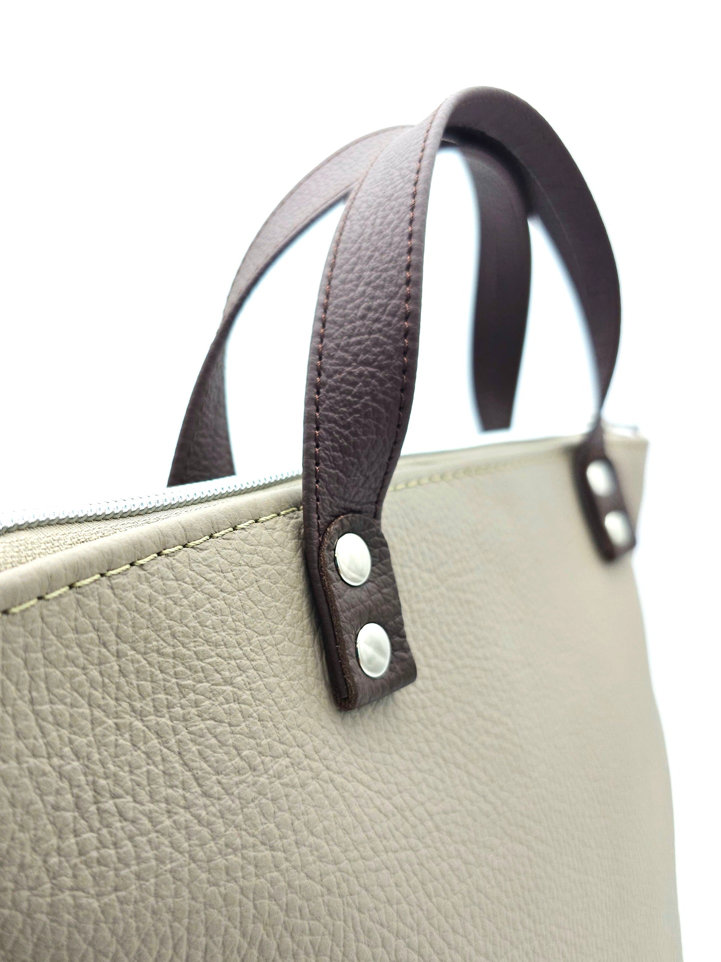 Totebag Katja Cappuccino/ Schokobraun