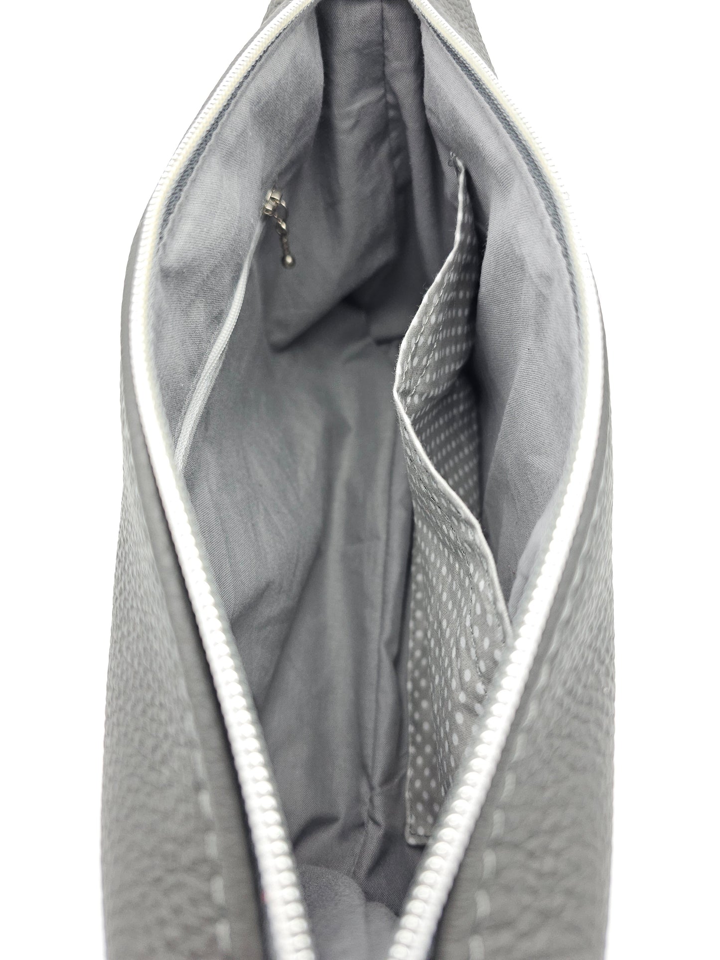 Lederhandtasche Anke in Dunkelgrau