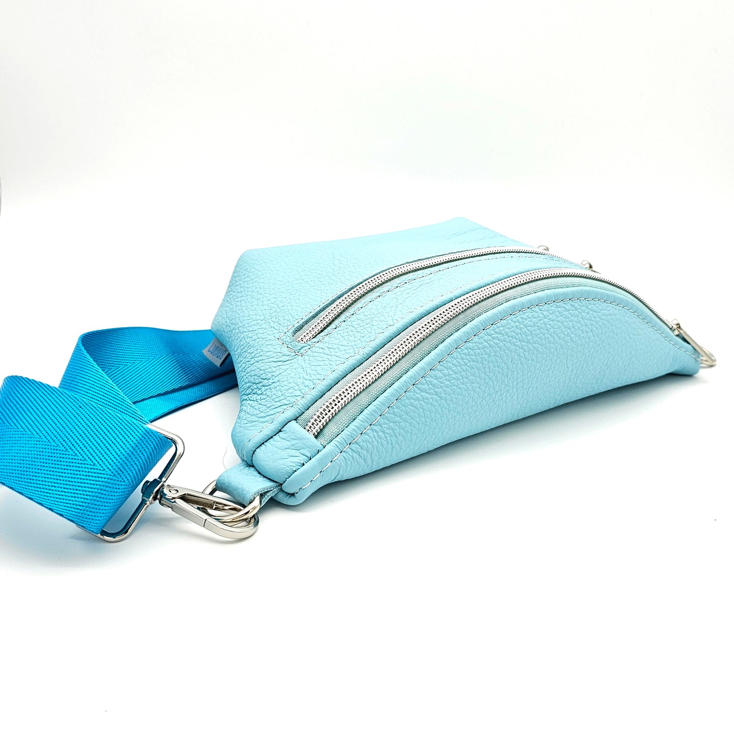 Crossbodybag Clivia Eisblau von oben