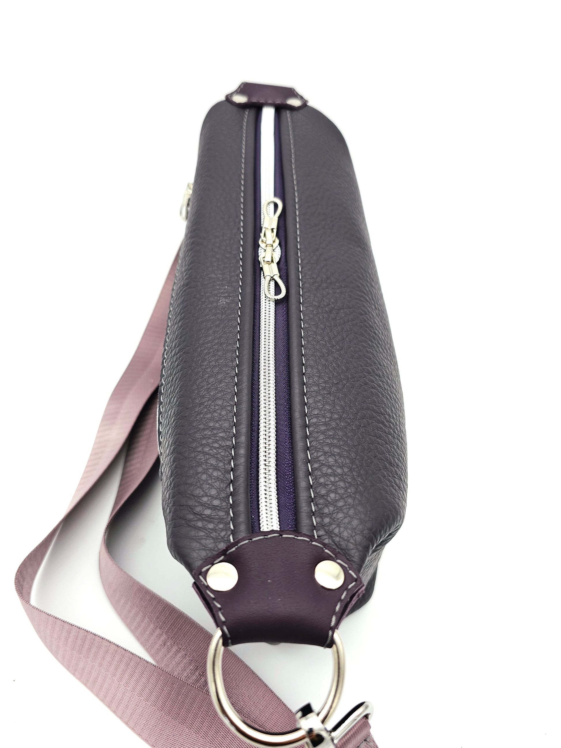 Draufsicht Ledertasche Petra