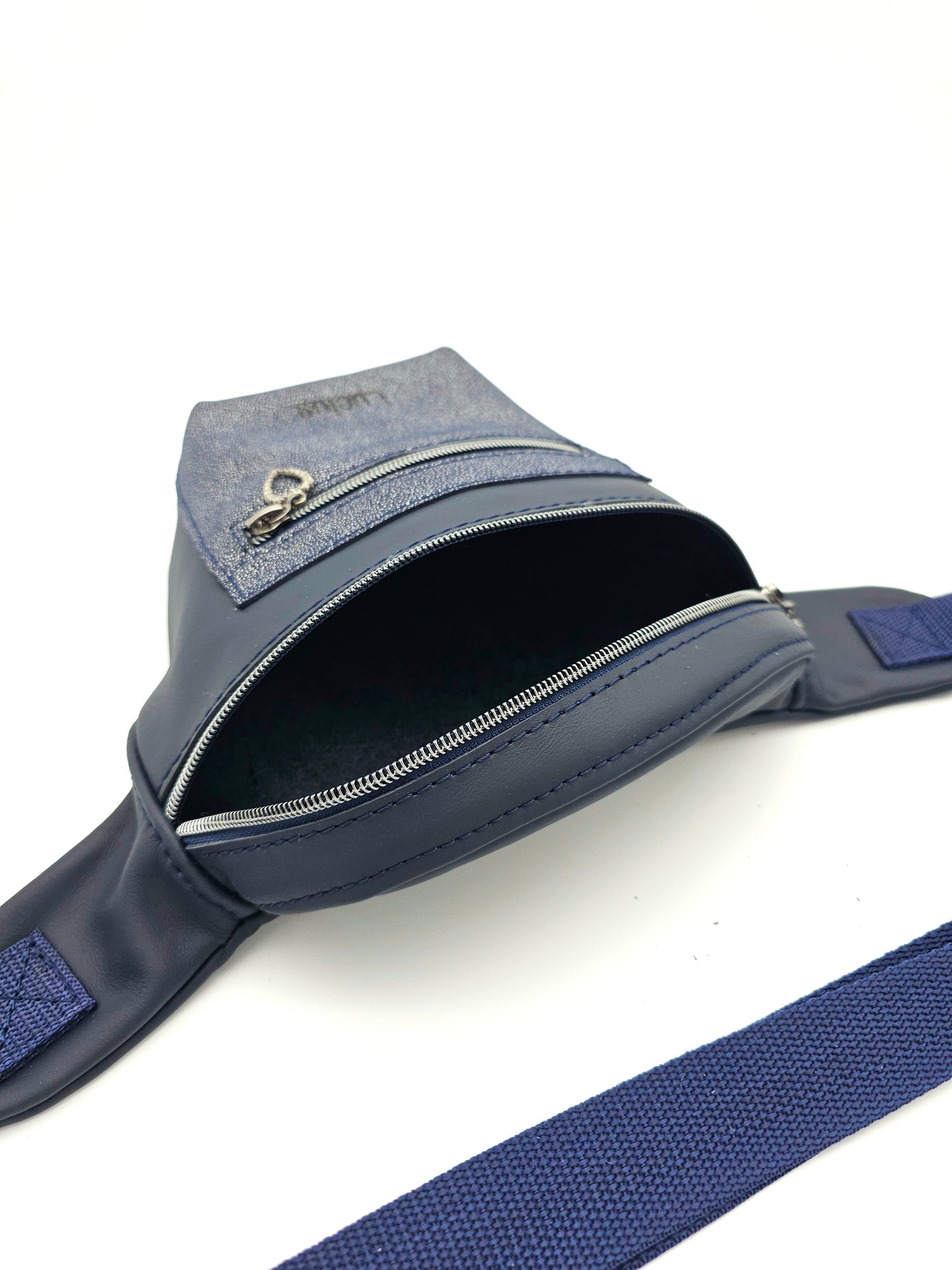 Hipbag Dunkelblau mit Glitzer