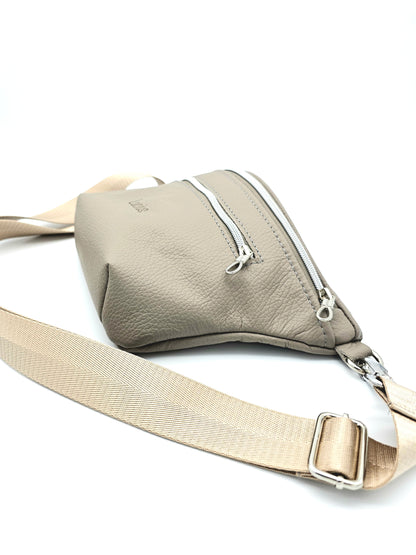 Crossbody Bag Big Clivia in Cappuccino