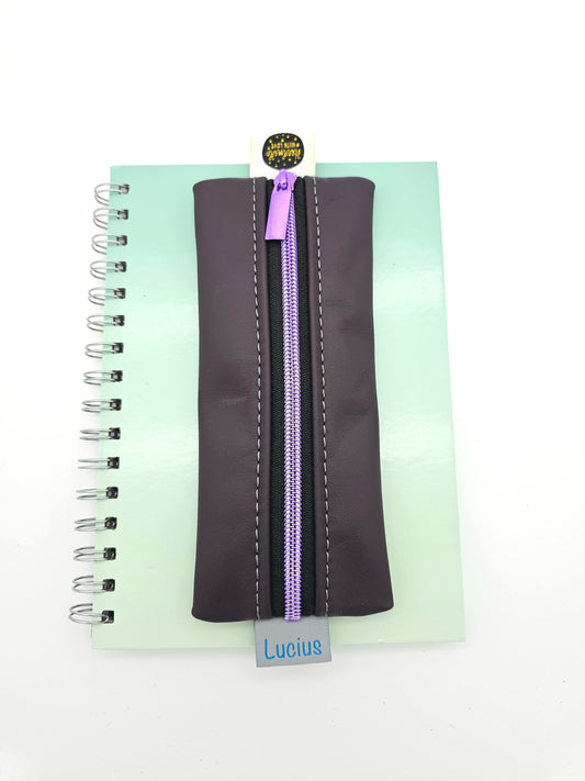 Stiftemäppchen in Violett