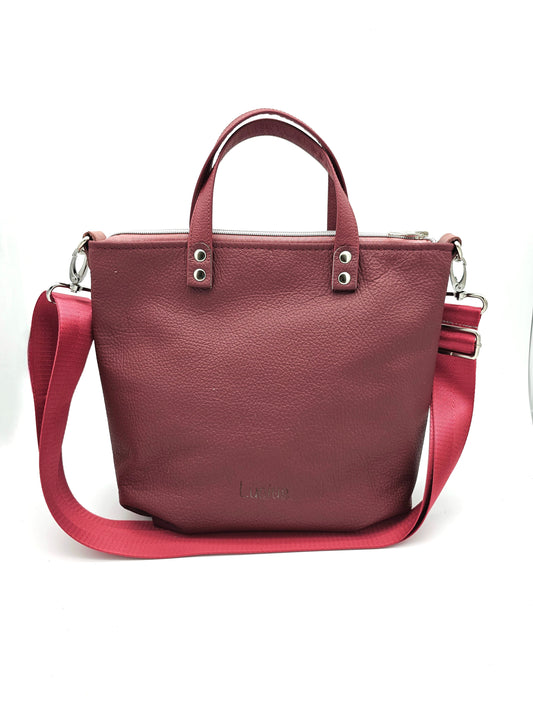 Totebag Katja in Weinrot