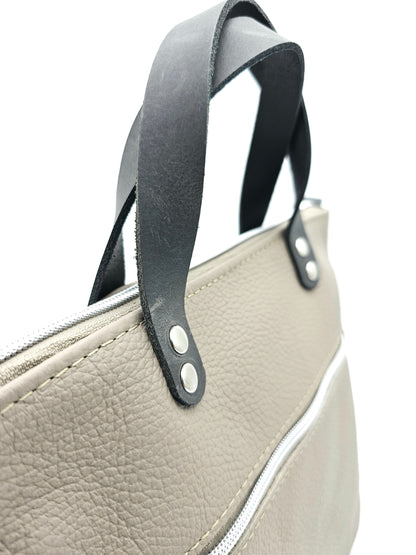 Totebag Katja in Cappuccino & Leo