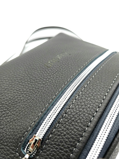 Crossbody Bag Big Clivia in Dunkelgrau