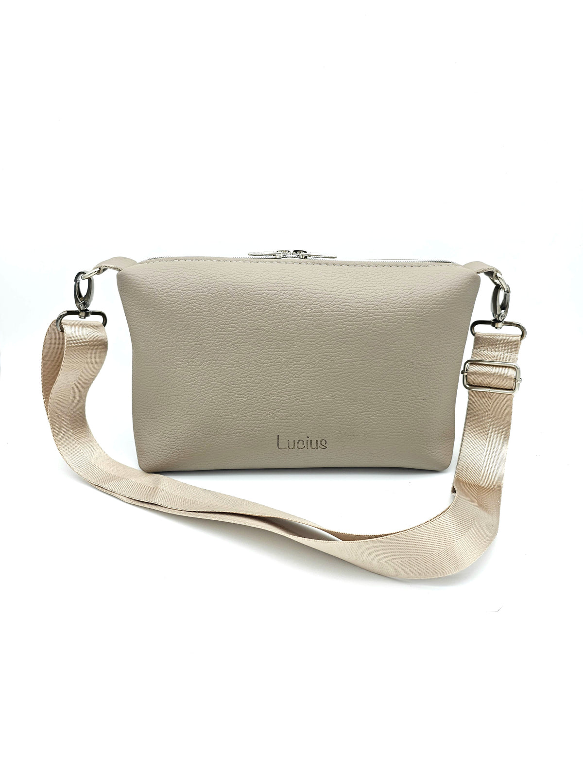 Lederhandtasche Anke in Cappuccino
