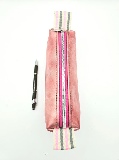Mehrzwecktasche/ Schlampertasche in Pink metallic