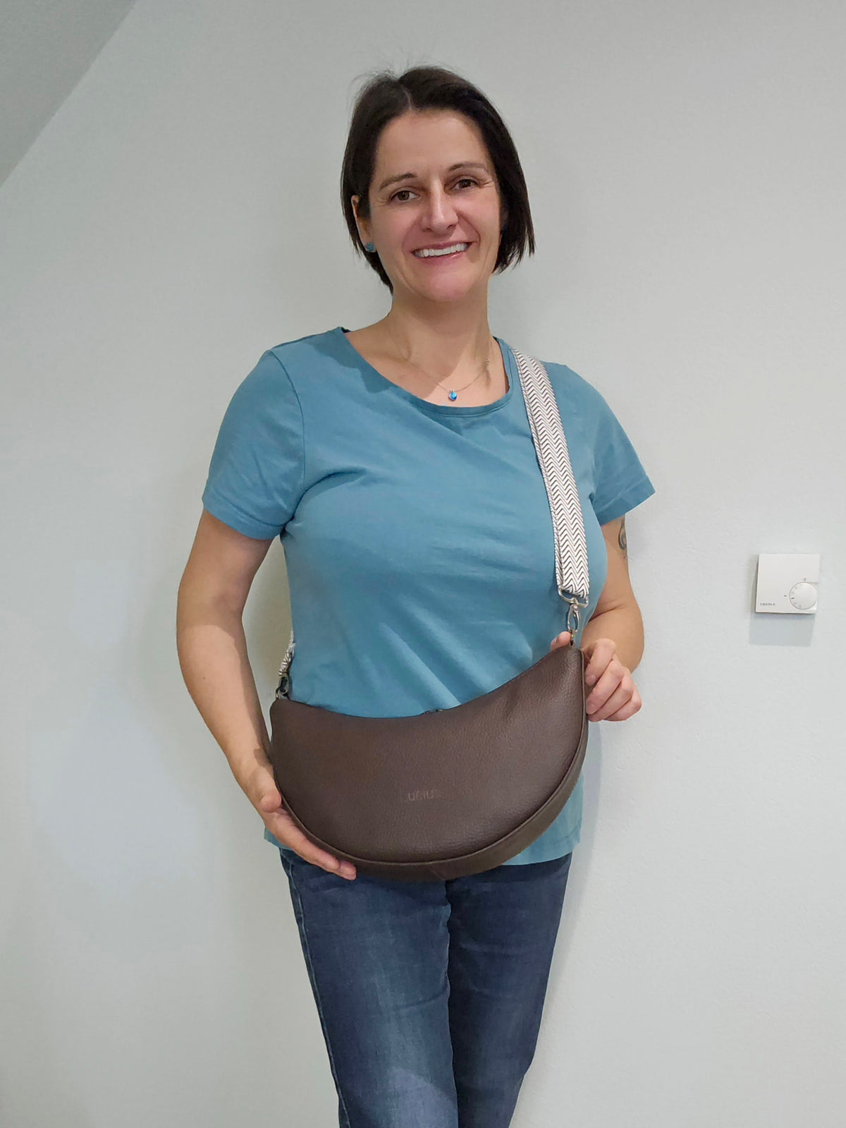 Moonbag Moni in Dunkelbraun