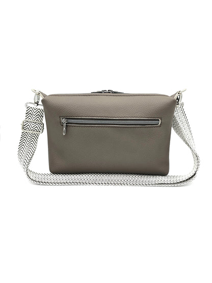 Lederhandtasche Anke in Nougatbraun