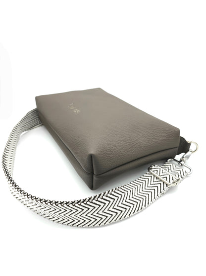 Lederhandtasche Anke in Nougatbraun