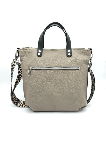 Totebag Katja in Cappuccino & Leo