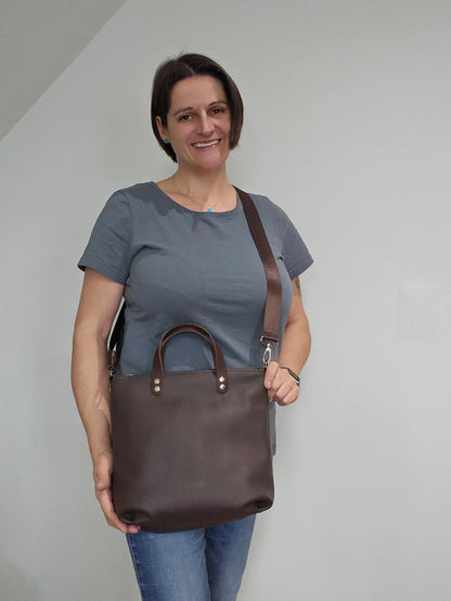 Totebag Katja in Dunkelbraun