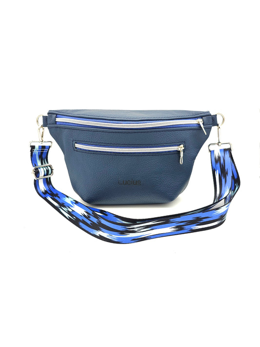 Crossbody Bag Big Clivia - Dunkelblau Variante 2