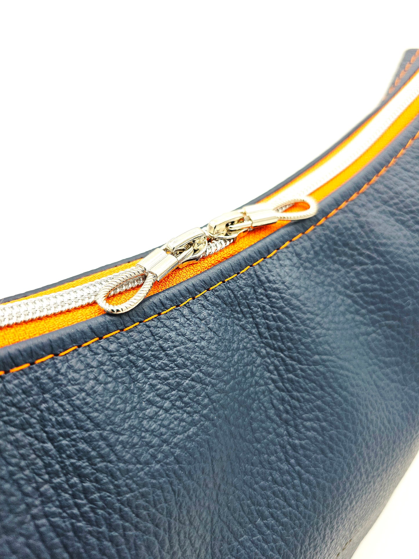 Moonbag Moni - Dunkelblau / Orange
