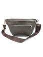 Crossbody Bag Big Clivia Dunkelbraun & Schwarz
