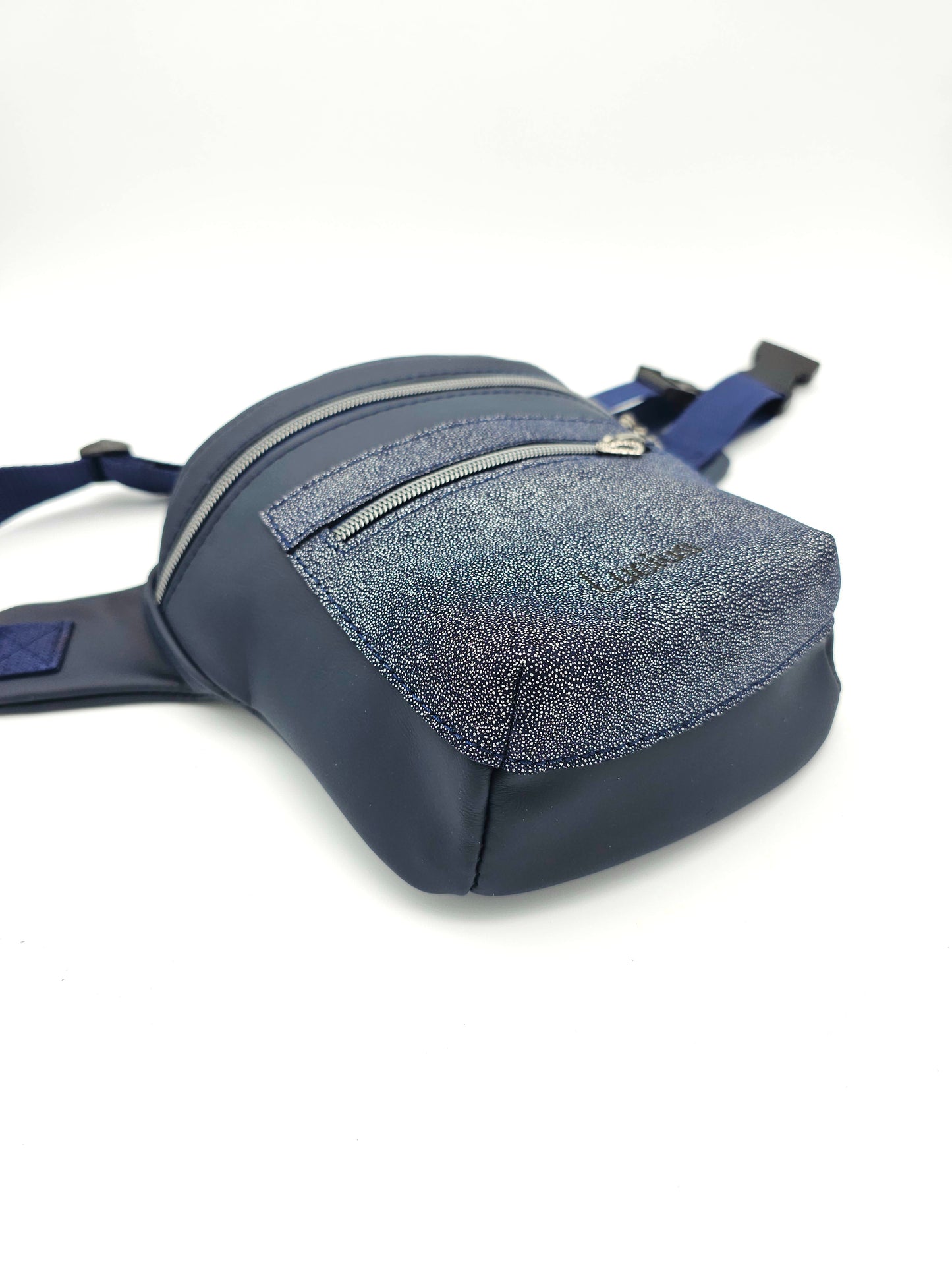 Hipbag Dunkelblau mit Glitzer