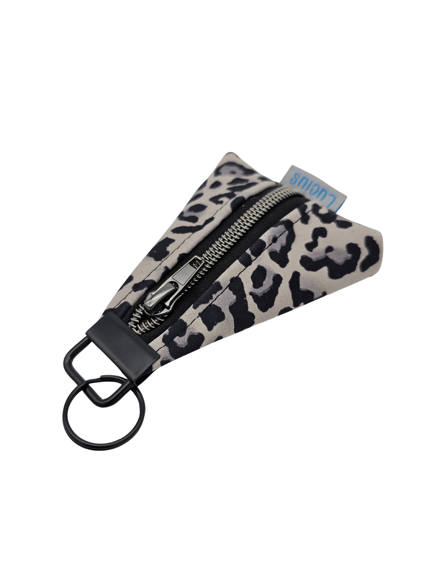 Schlüsselanhänger oder Taschenbaumler in Leo / schwarz
