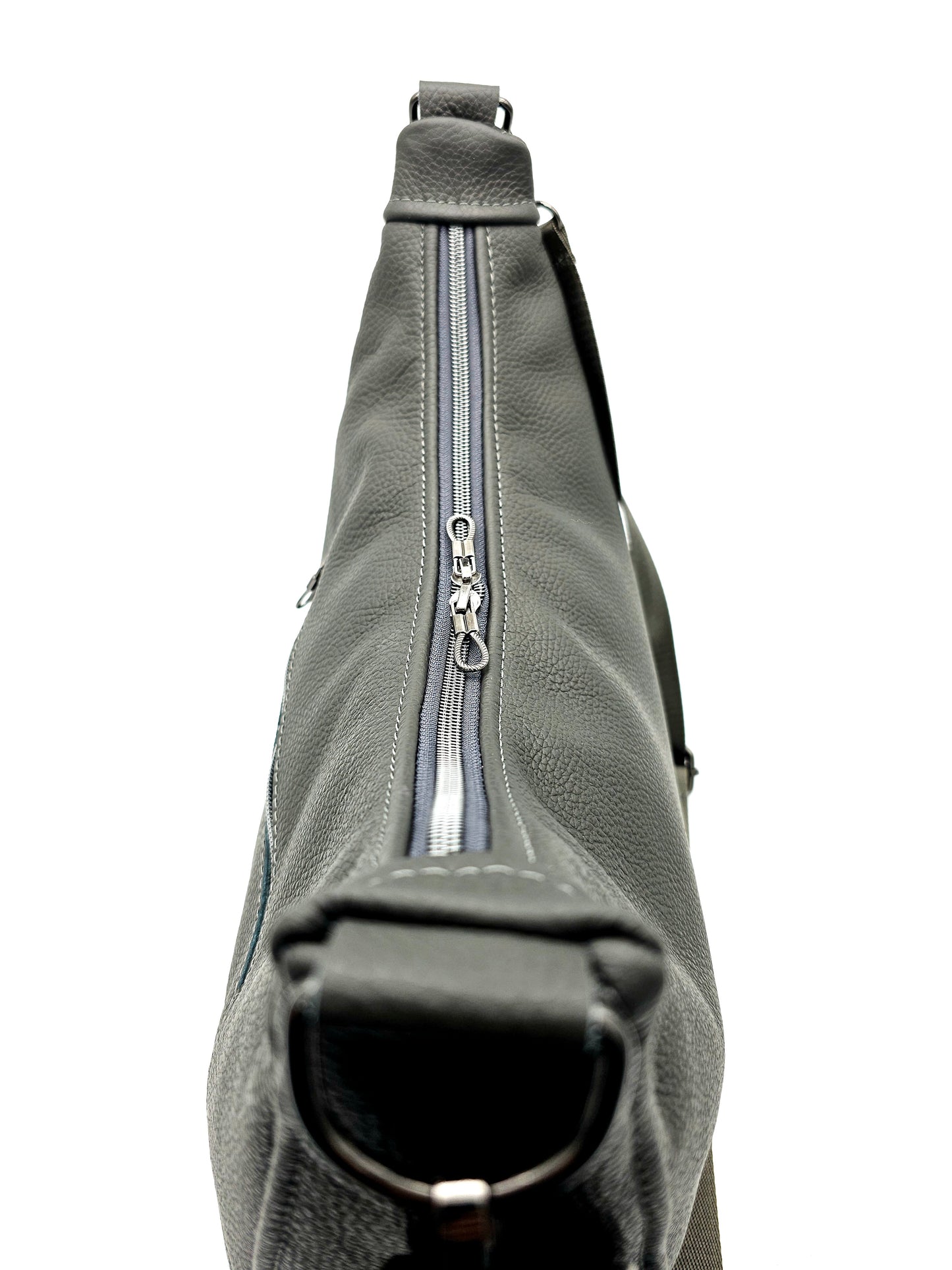 Ledertasche Bea in Dunkelgrau