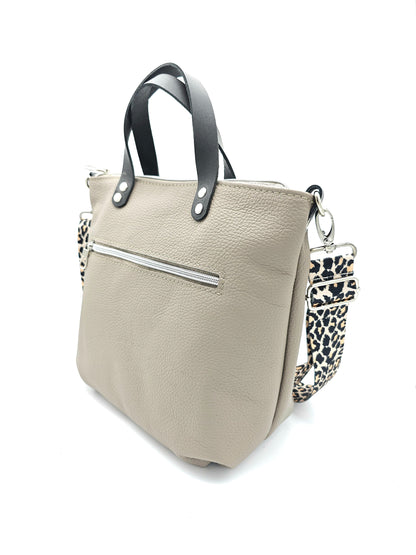 Totebag Katja in Cappuccino & Leo