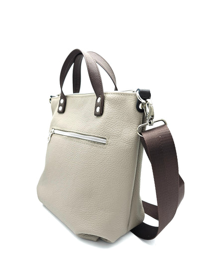 Totebag Katja Cappuccino/ Schokobraun