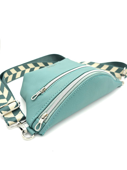 Crossbody Bag Big Clivia Minttürkis